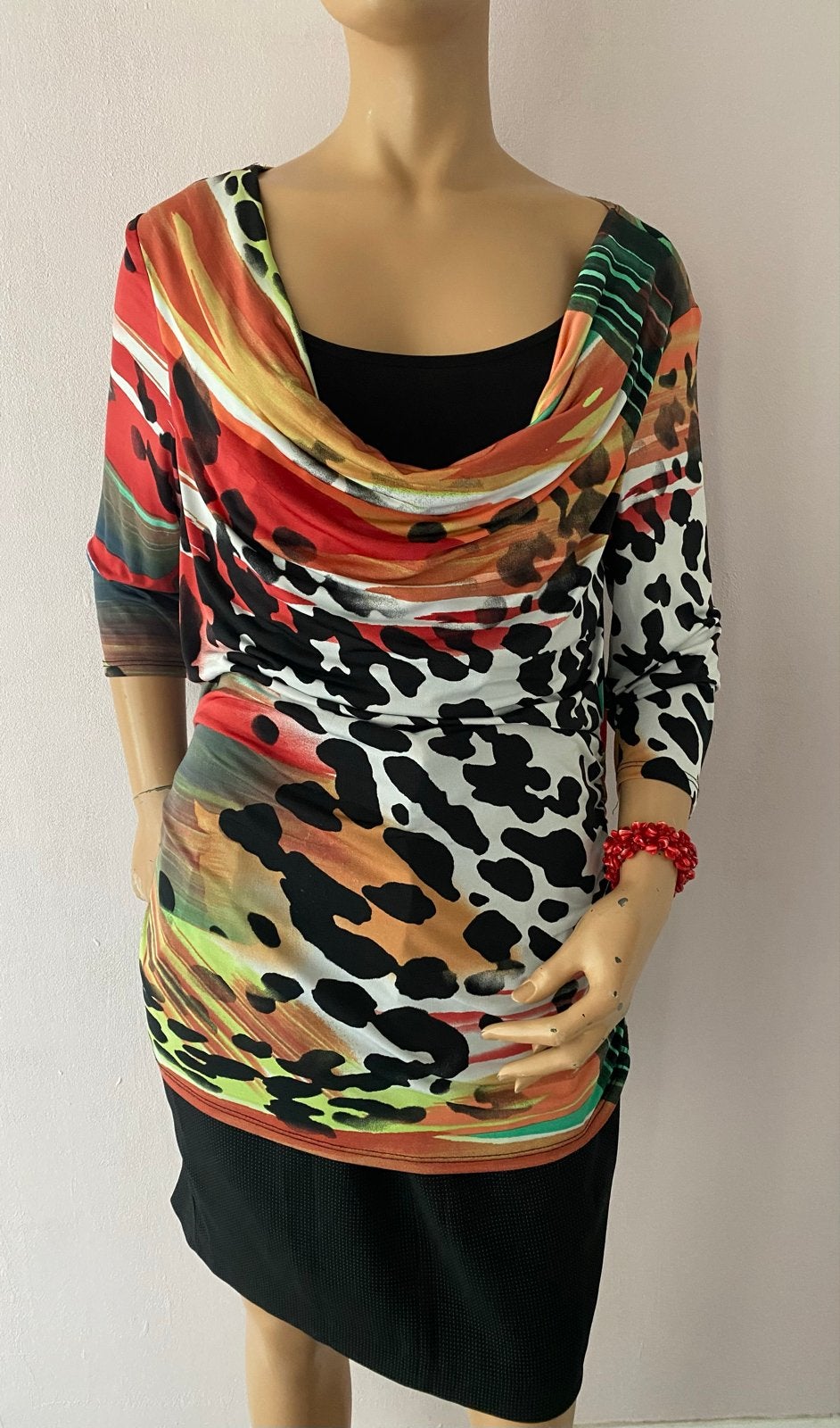 Frank Lyman Meerkleurige Top  42, Kleding | Dames, Meerkleurig, Ophalen of Verzenden, Lange mouw, Gedragen