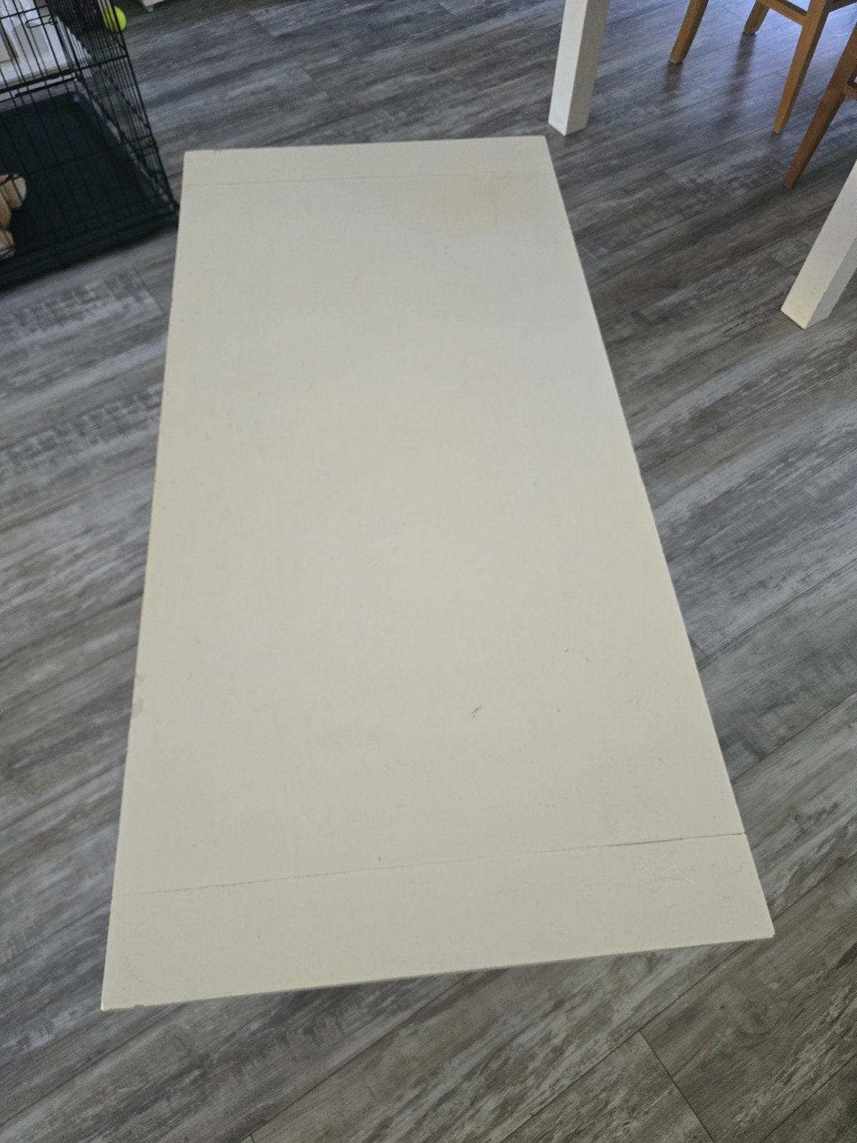 Witte salontafel, Huis en Inrichting, Tafels | Salontafels, Ophalen