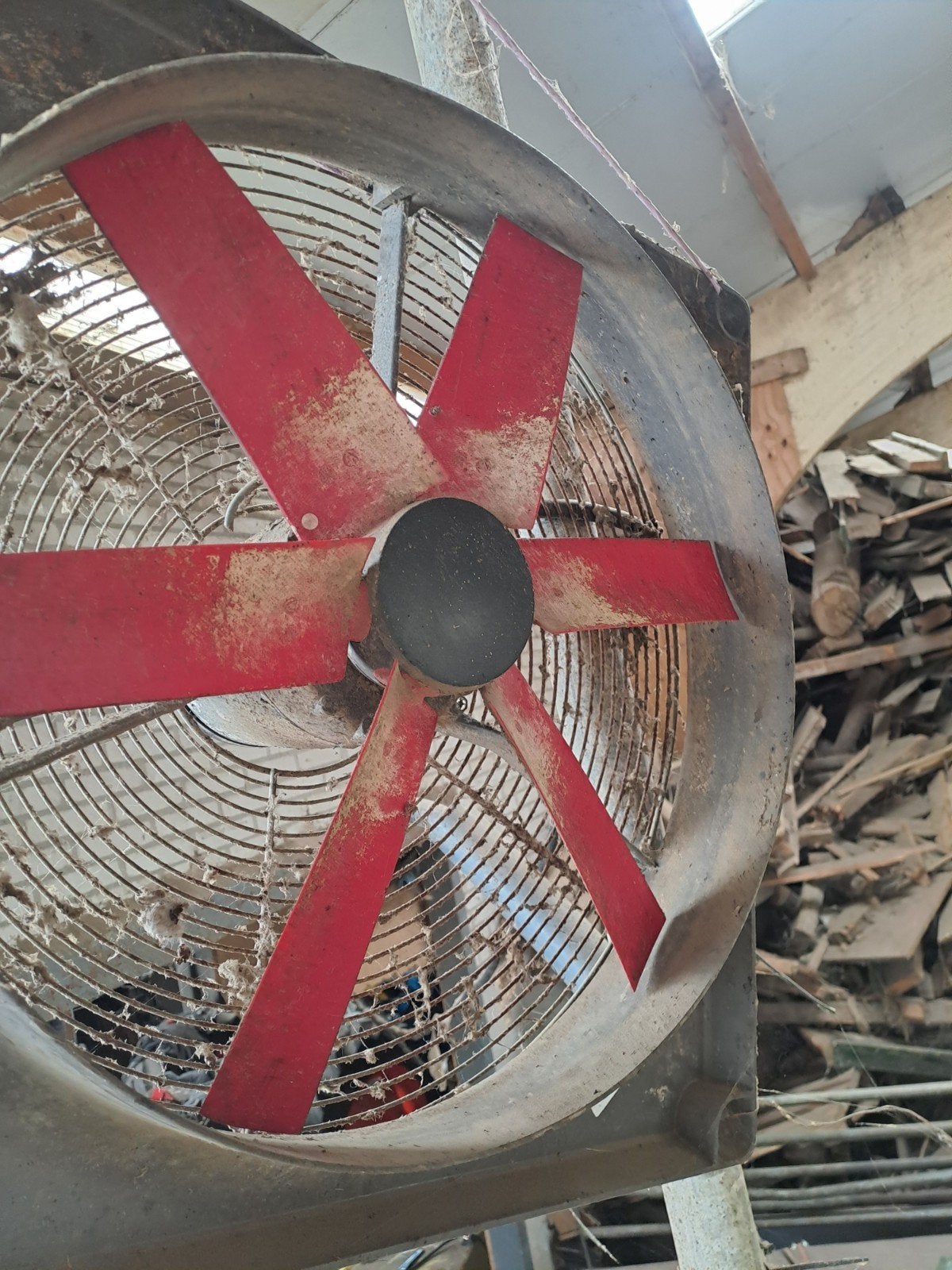 Industriële Ventilator 380V - 50 cm breed, Ophalen of Verzenden, Gebruikt, Torenventilator