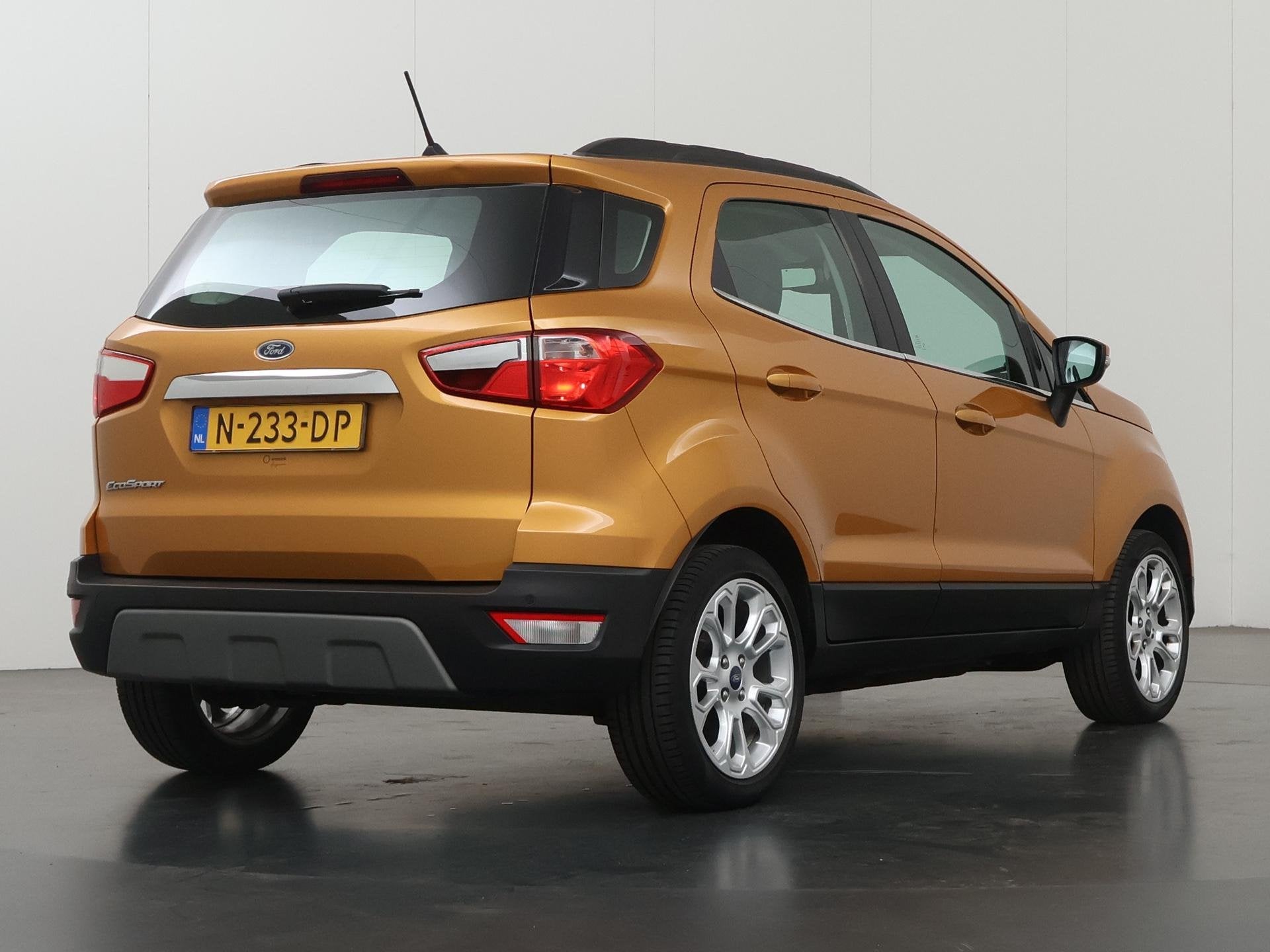 Ford EcoSport 1.0 EcoBoost Titanium | Trekhaak | Cruise Cont, Auto's, Voorwielaandrijving, 125 pk, Gebruikt, Ecosport