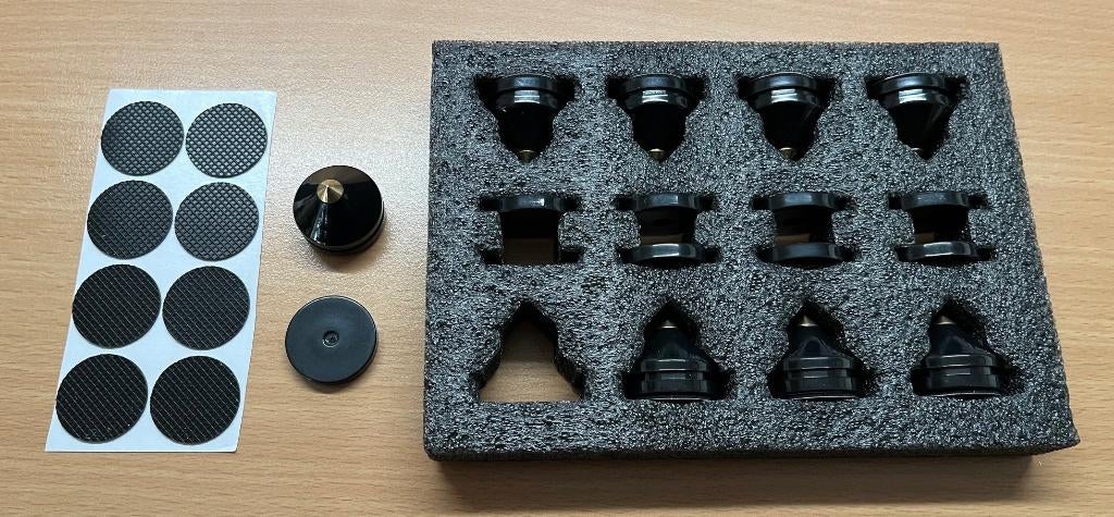 Shock absorbing pins voor onder speakers (setje van 8 stuks), Overige merken, Nieuw, Ophalen of Verzenden, Minder dan 60 watt