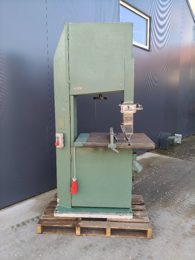 lintzaag wielen 60 cm 400 volt met extra zaag, Gebruikt, Ophalen of Verzenden, 30 tot 70 mm, Lintzaag
