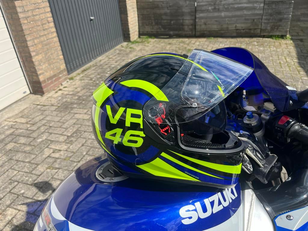 Valentino Rossi 46 helm - Zo goed als nieuw, Ophalen, Heren, XL, Tweedehands