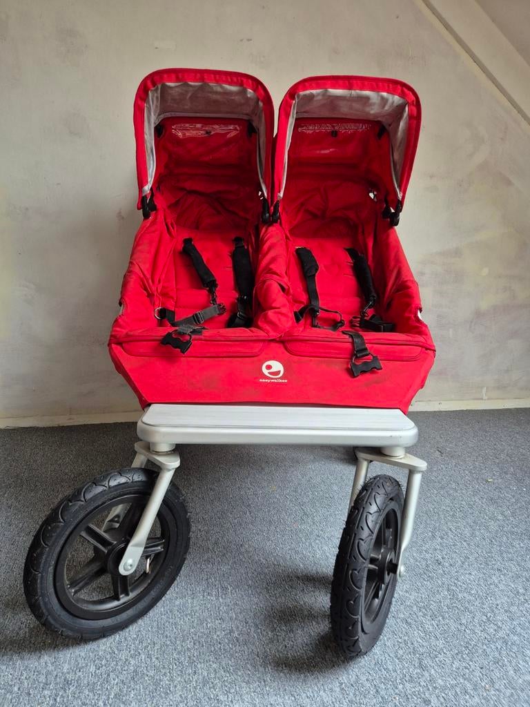 Easywalker duo tweeling kinderwagen, Ophalen of Verzenden, Gebruikt, Kinderwagen of Buggy