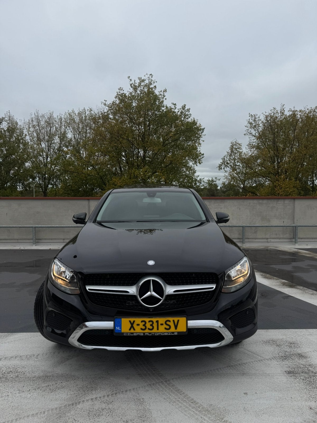 Mercedes-Benz GLC Coupé 2017 4 matic, Auto's, Mercedes-Benz, Automaat, 4 cilinders, Zwart, 14 km/l