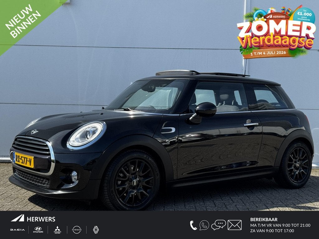 MINI 3-Deurs 1.5 Cooper Pepper Serious Business / Stoelverwa, Auto's, Mini, Voorwielaandrijving, Gebruikt, 4 stoelen, Origineel Nederlands