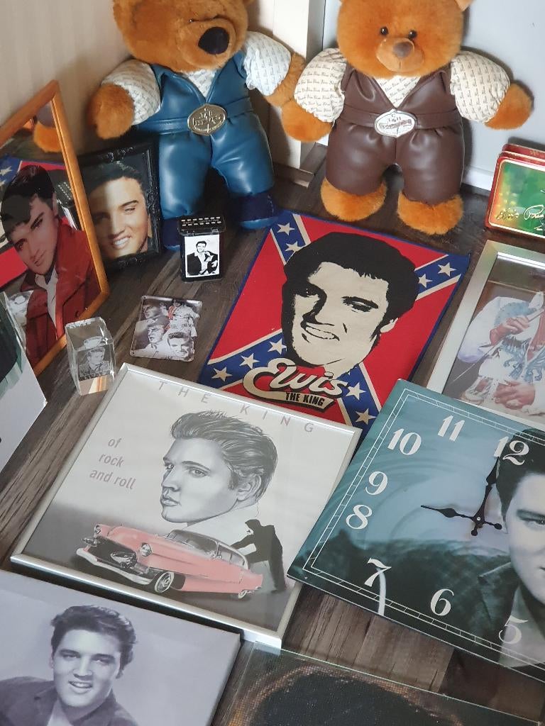 Leuke verzameling Elvis Presley wegens stoppen nu alles 145€, Ophalen of Verzenden, Zo goed als nieuw, Poster, Artwork of Schilderij