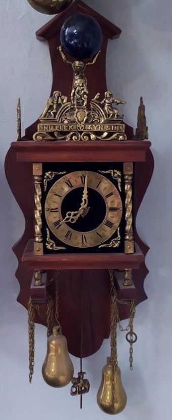 Antieke zaanse klok, Antiek en Kunst, Ophalen