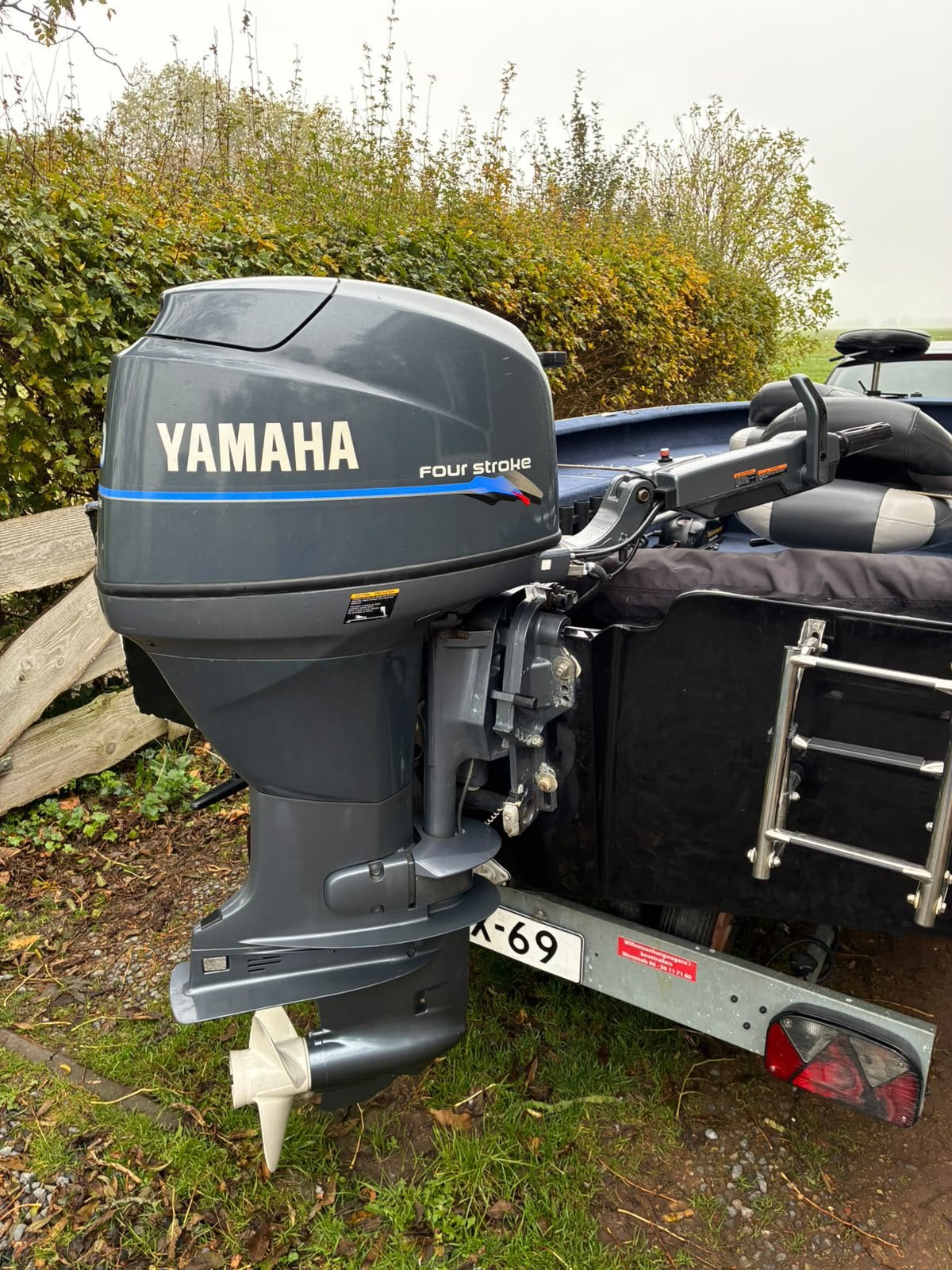 Yamaha 30 pk buitenboordmotor, Ophalen of Verzenden, Zo goed als nieuw, Motor en Techniek