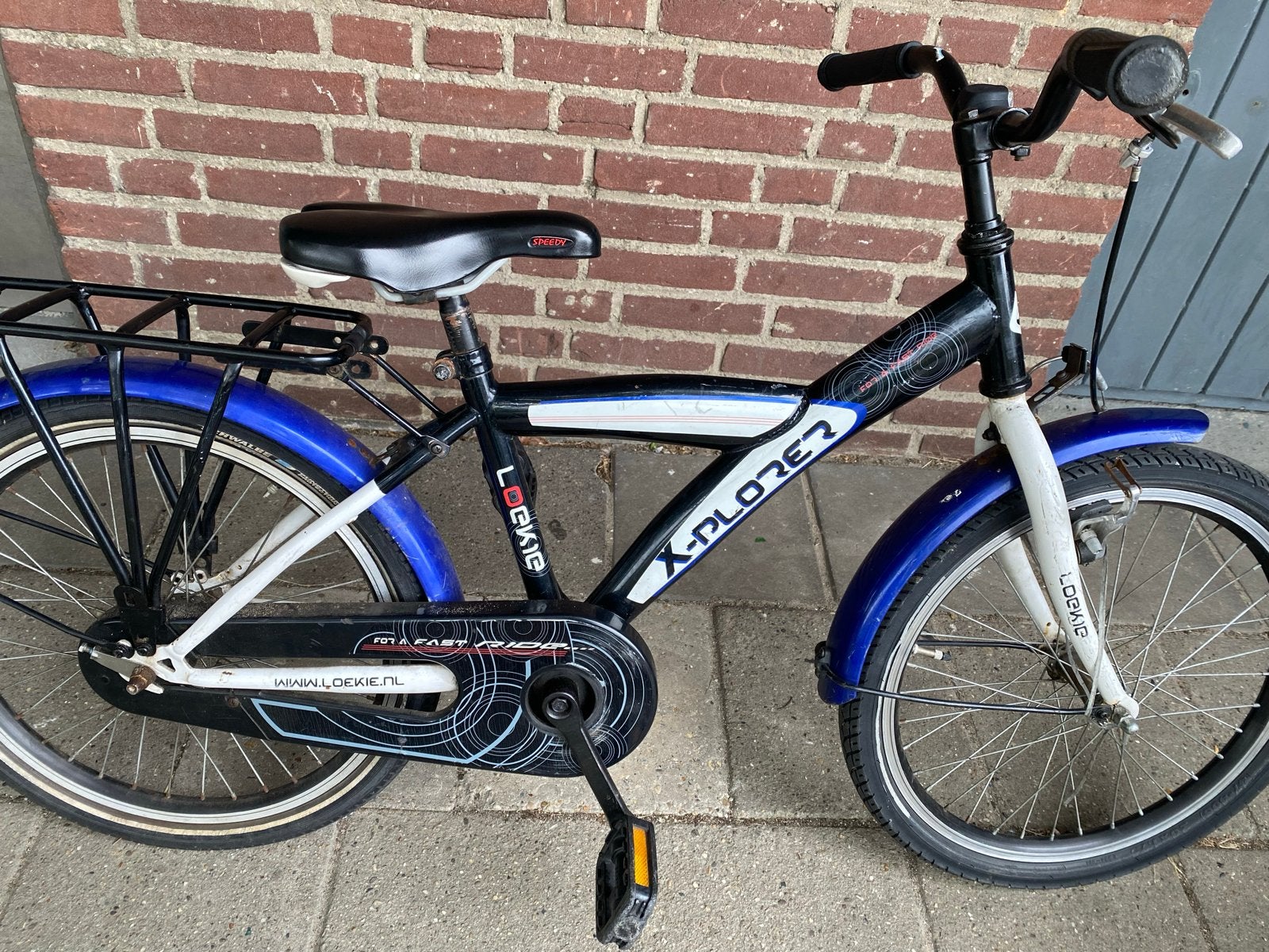 Loekie X-Plorer kinderfiets - 20 inch, Ophalen of Verzenden, Gebruikt, Velgrem, 20 inch of meer