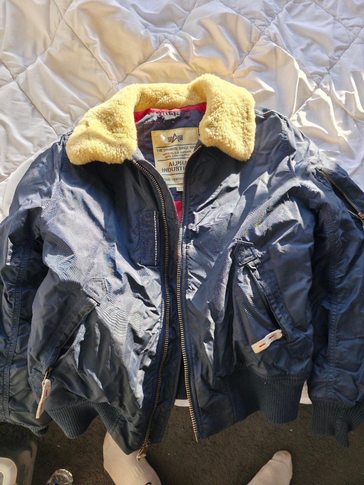 alpha industries jas maat M, Kleding | Heren, Jassen | Winter, Ophalen of Verzenden