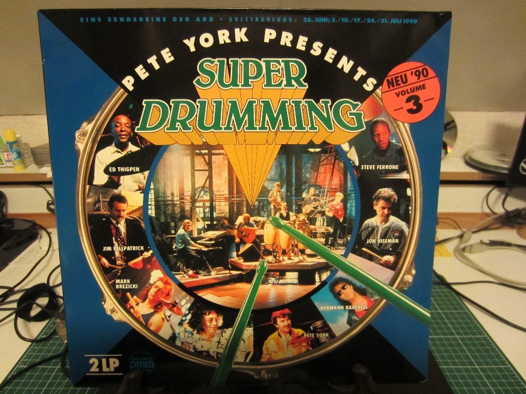 Super Drumming - Pete York Presents Vol. I, II & III (6-LP), Ophalen of Verzenden, Beschermende buitenhoes, 12 inch, Nieuw in verpakking