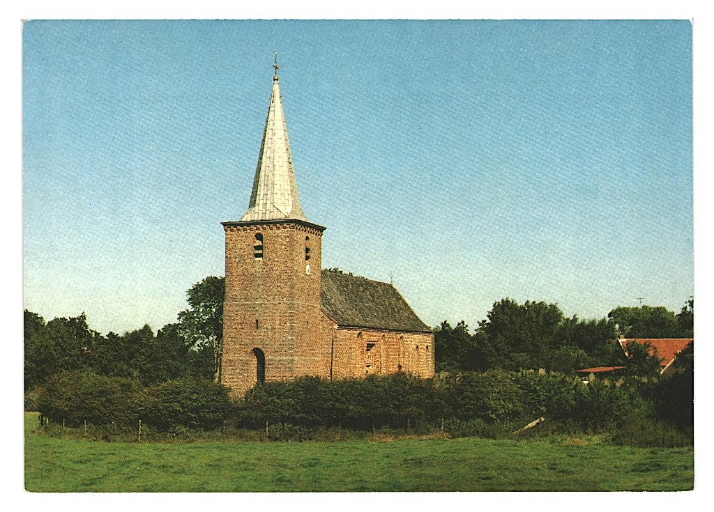 38412 Terschelling Hoorn kerk _Nette oude kaart Onbeschreven
