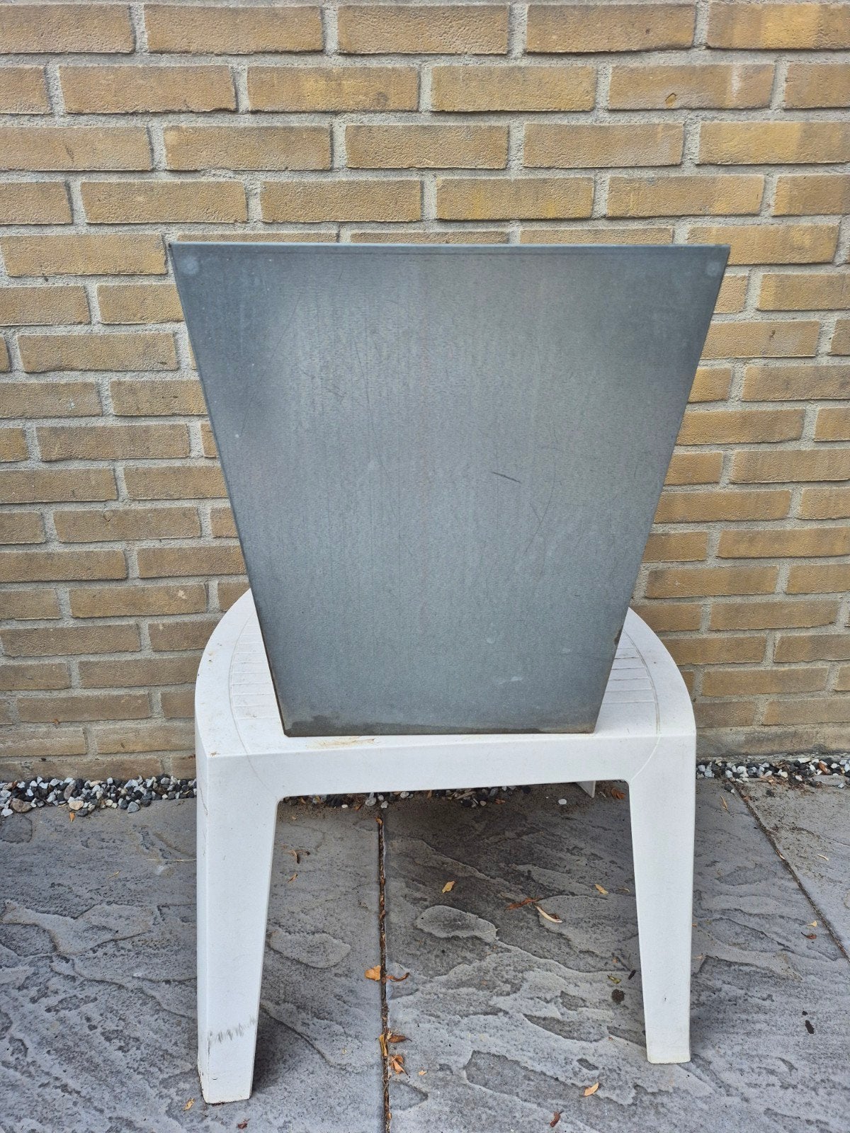Gegalvaniseerde plantenbak, Ophalen, Gebruikt, Minder dan 60 cm, Vierkant