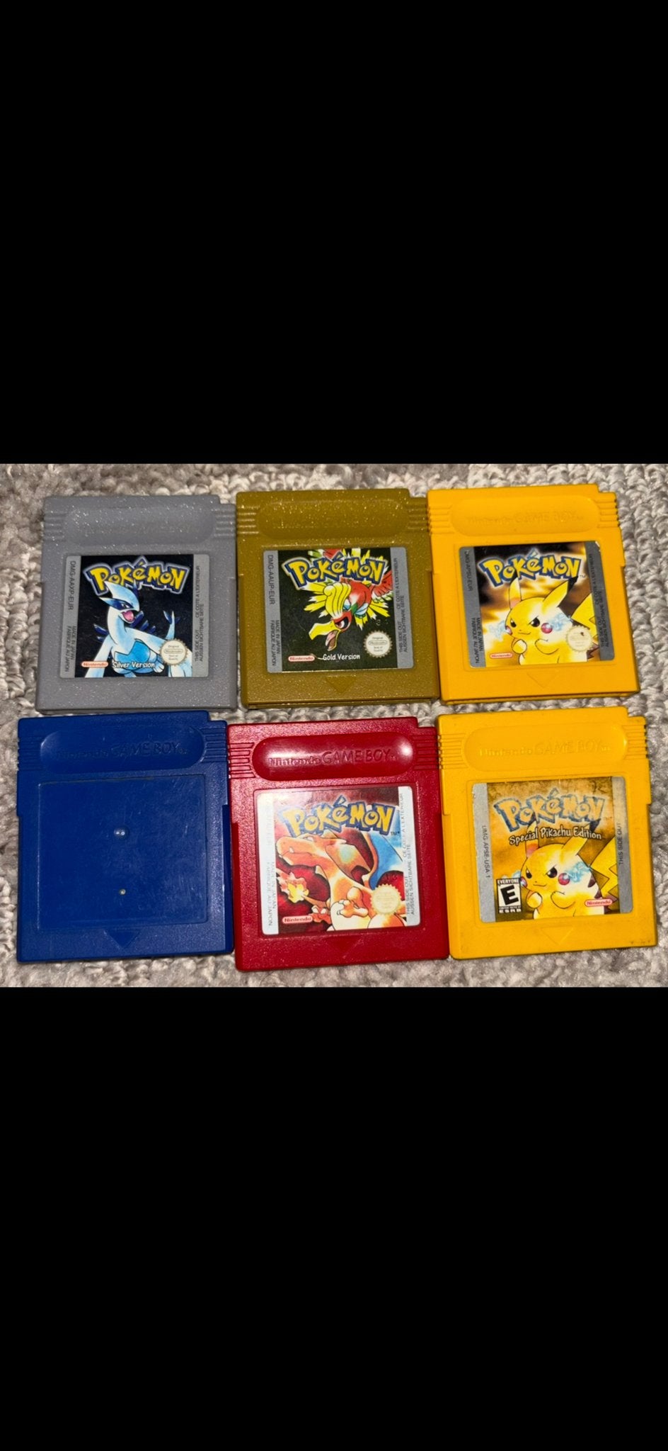 Pokémon Game Boy spellen - Silver, Gold, Red, Yellow, Blue, Spelcomputers en Games, Games | Nintendo Game Boy, Ophalen, Gebruikt