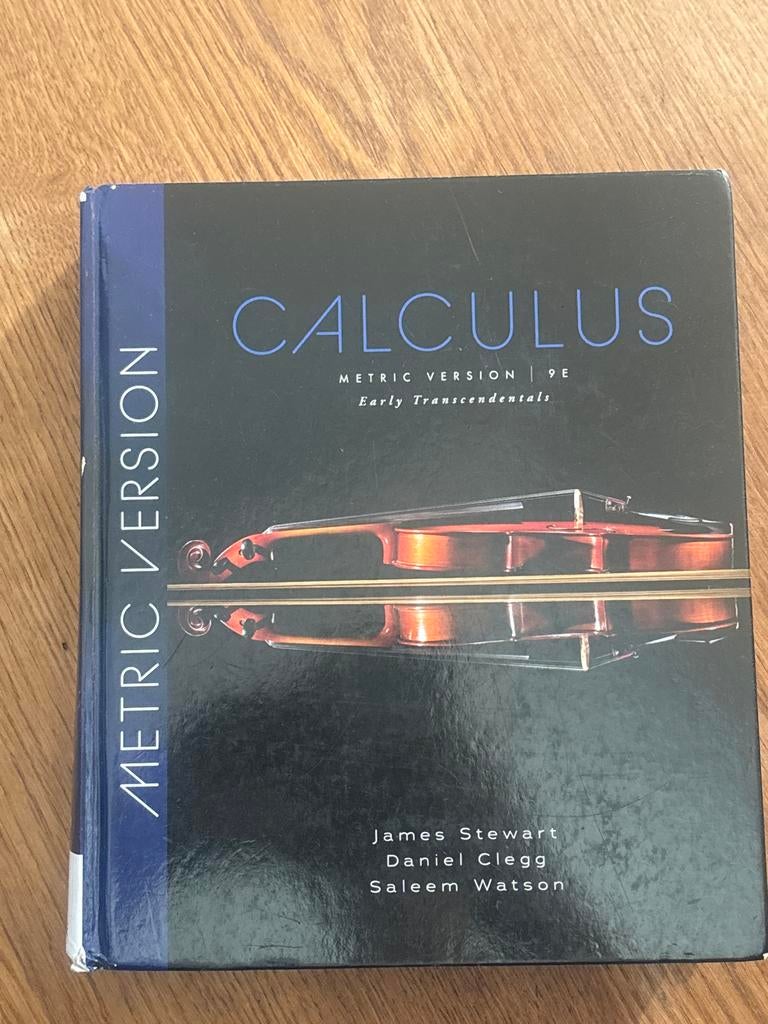 Calculus Metric Version 9E - James Stewart e.a., Ophalen of Verzenden, Gelezen, Overige onderwerpen
