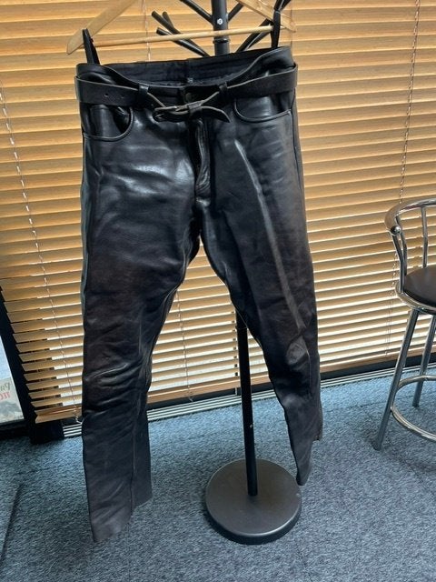 motorbroek, Motoren, Kleding | Motorkleding, Ophalen, Broek | leer, Heren, Akito