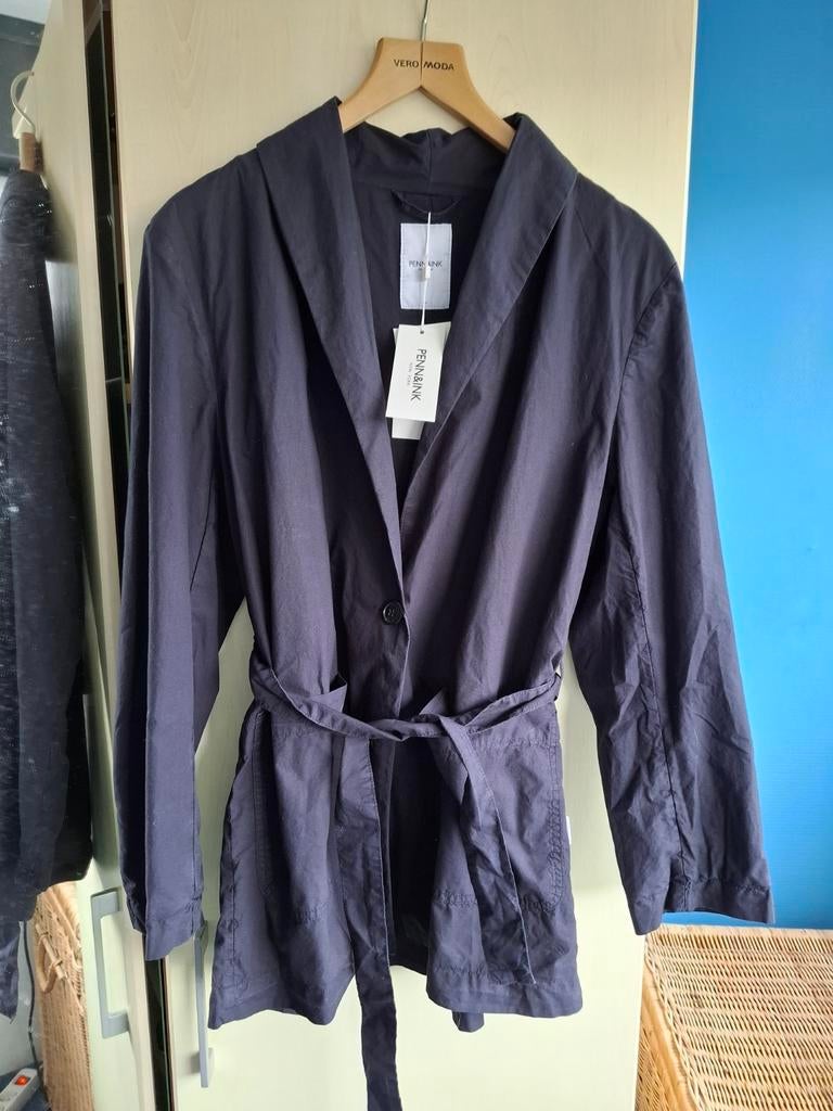 Penn&Ink Blazer Jasje Maat S Donkerblauw nieuw, Blauw, Nieuw, Ophalen of Verzenden, Penn&Ink