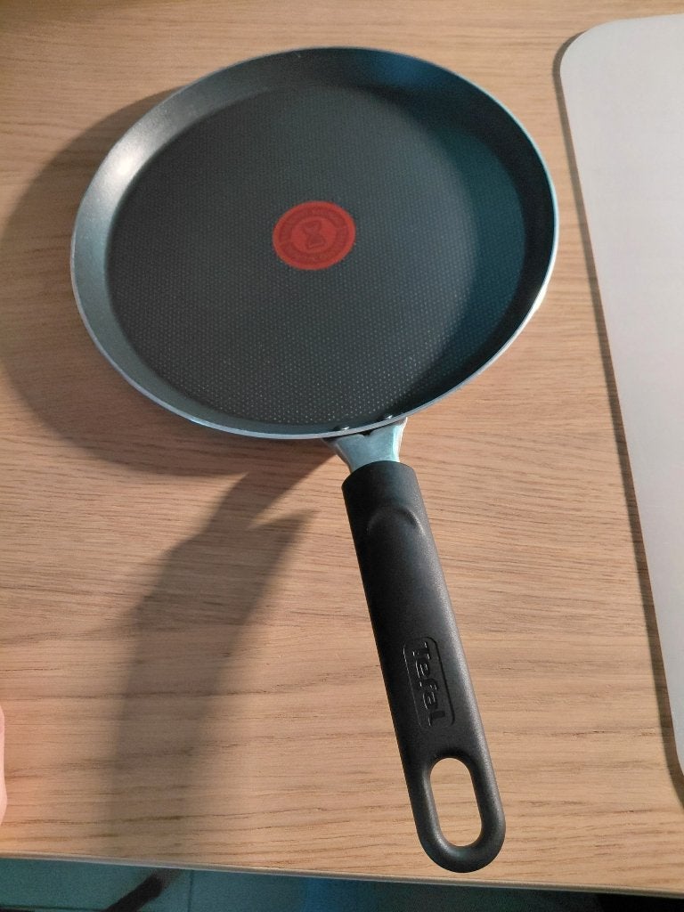 tefal pannenkoeken pan 24 cm, Pannenkoekenpan, Overige materialen, Tefal, Ophalen of Verzenden