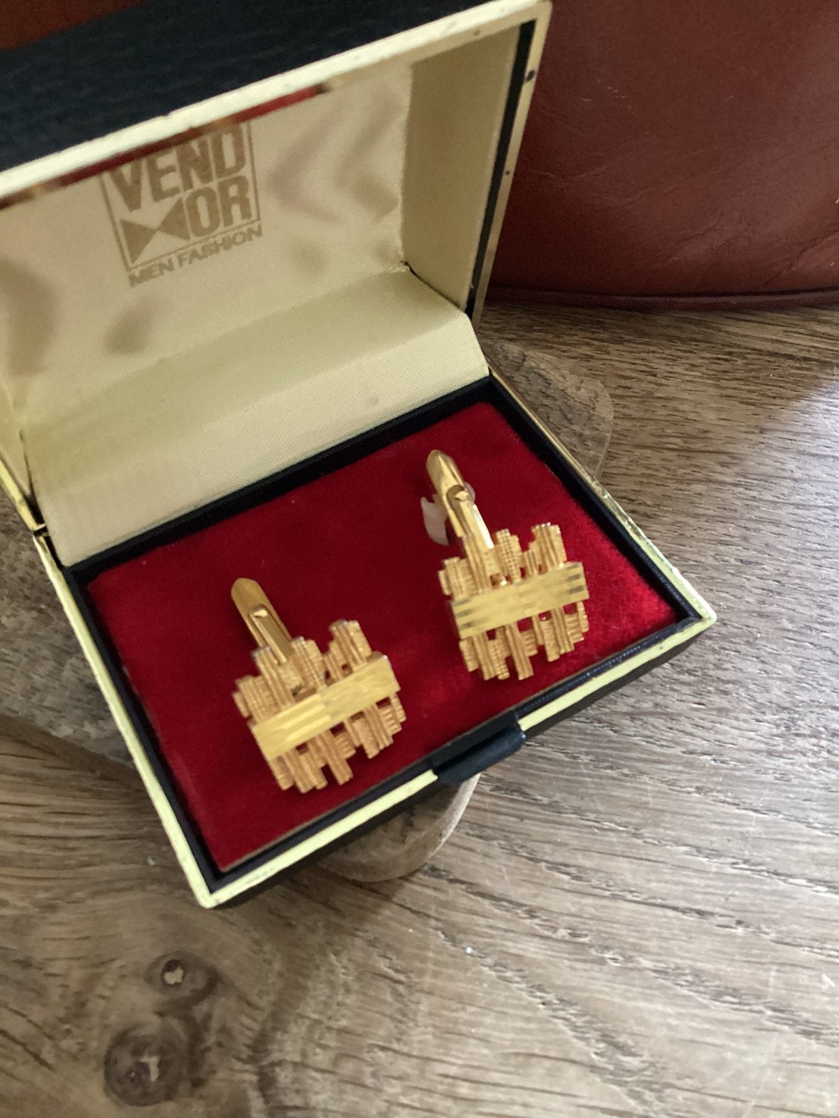 Manchetknopen, Sieraden, Tassen en Uiterlijk, Verzenden, Gebruikt, Overige materialen, Verguld