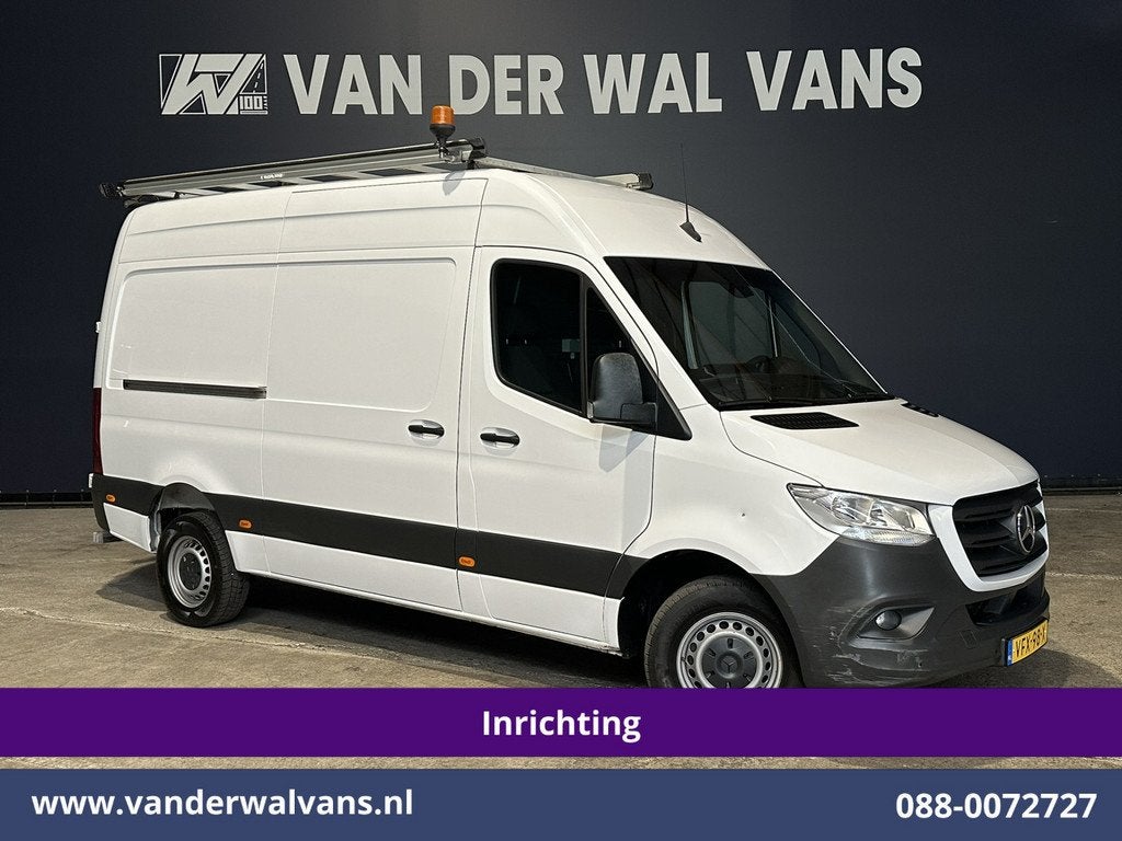 Mercedes-Benz Sprinter 316 CDI 164pk 2800kg Trekhaak L2H2 In, Gebruikt, 4 cilinders, 2800 kg, Wit