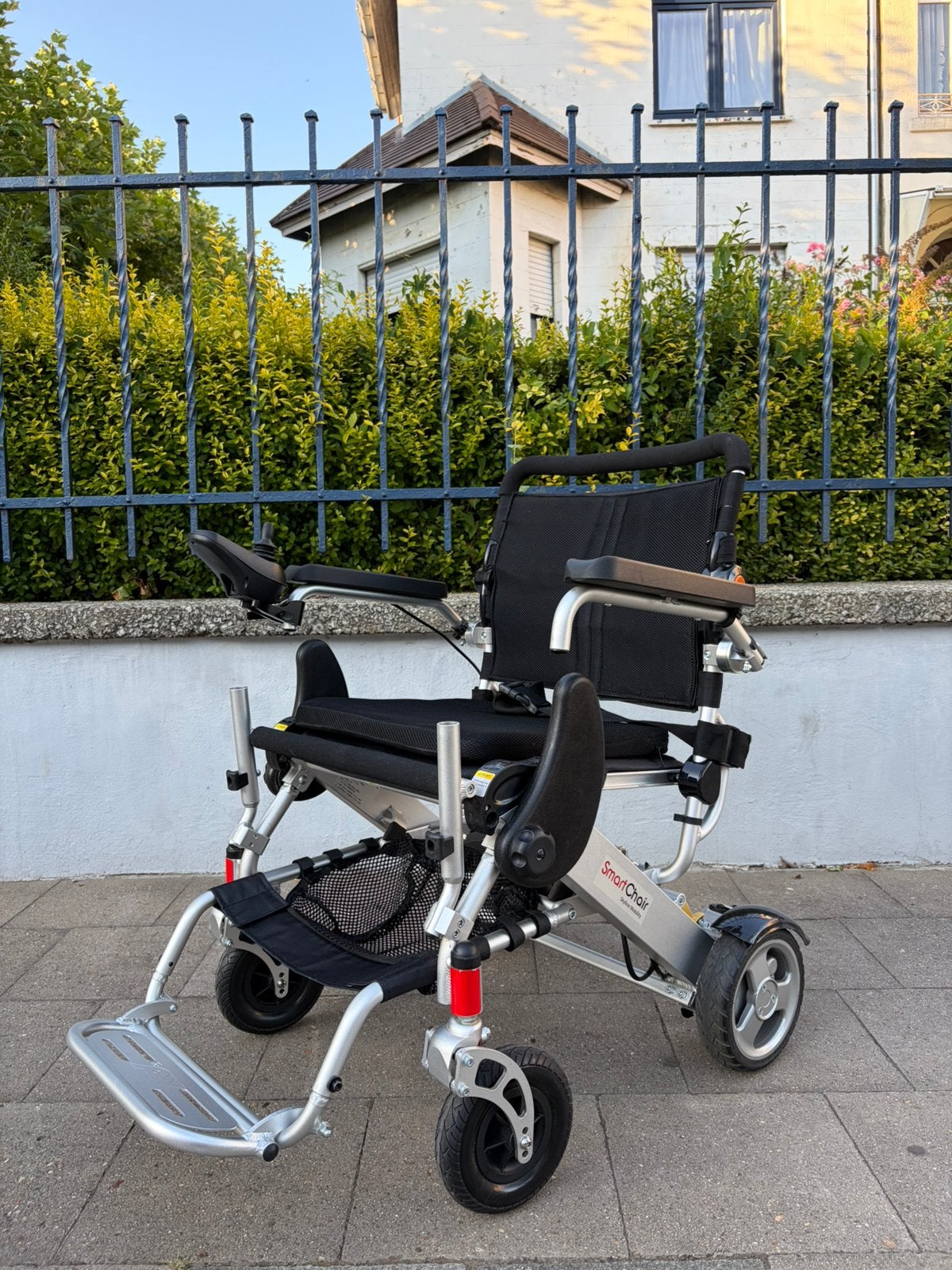 Smart Chair XL opvouwbare elektrische rolstoel nieuwstaat, Diversen, Rolstoelen, Ophalen of Verzenden, Inklapbaar, Zo goed als nieuw