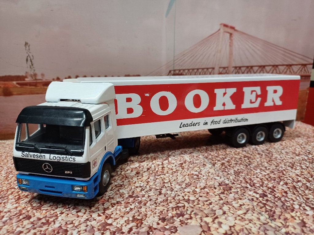 lion toys Mercedes sk, Hobby en Vrije tijd, Modelauto's | 1:50, Ophalen of Verzenden, Zo goed als nieuw, Bus of Vrachtwagen, Lion Toys