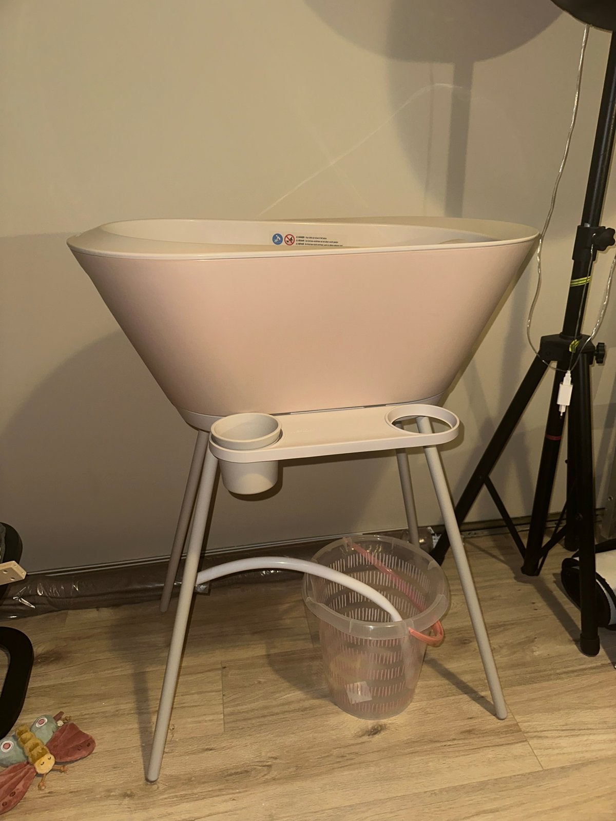 We-Too Badset 5-delig - Soft Pink, Kinderen en Baby's, Ophalen of Verzenden, Zo goed als nieuw, Badje, Overige merken