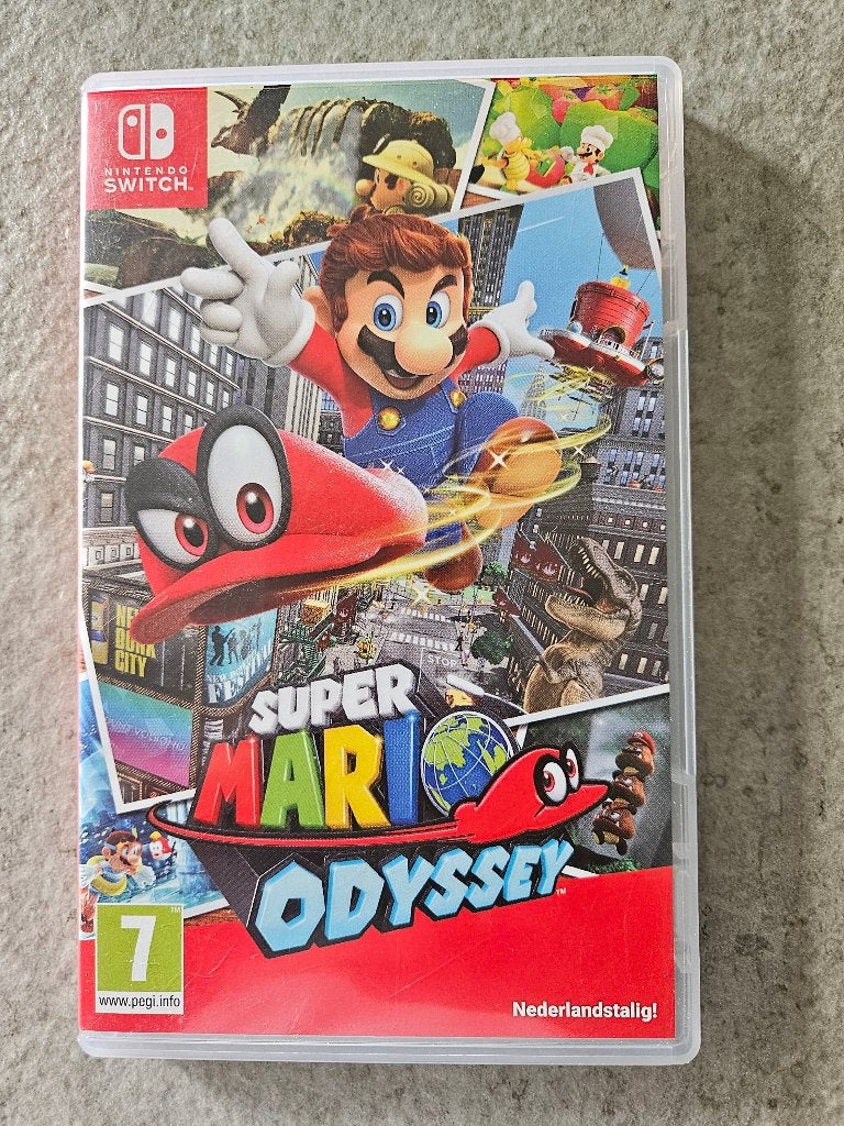Nintendo switch super Mario Odyssey, Spelcomputers en Games, Avontuur en Actie, 2 spelers, Ophalen of Verzenden, Zo goed als nieuw