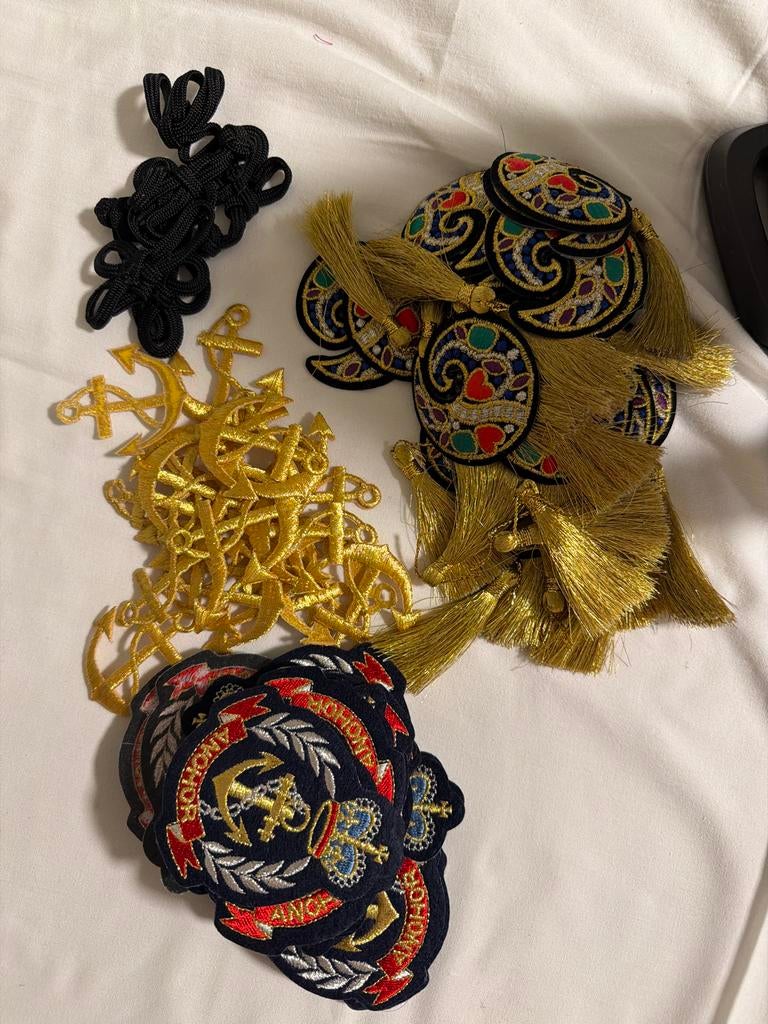 Diverse applicaties en patches voor kleding en decoratie, Ophalen of Verzenden, Nieuw, Overige applicaties