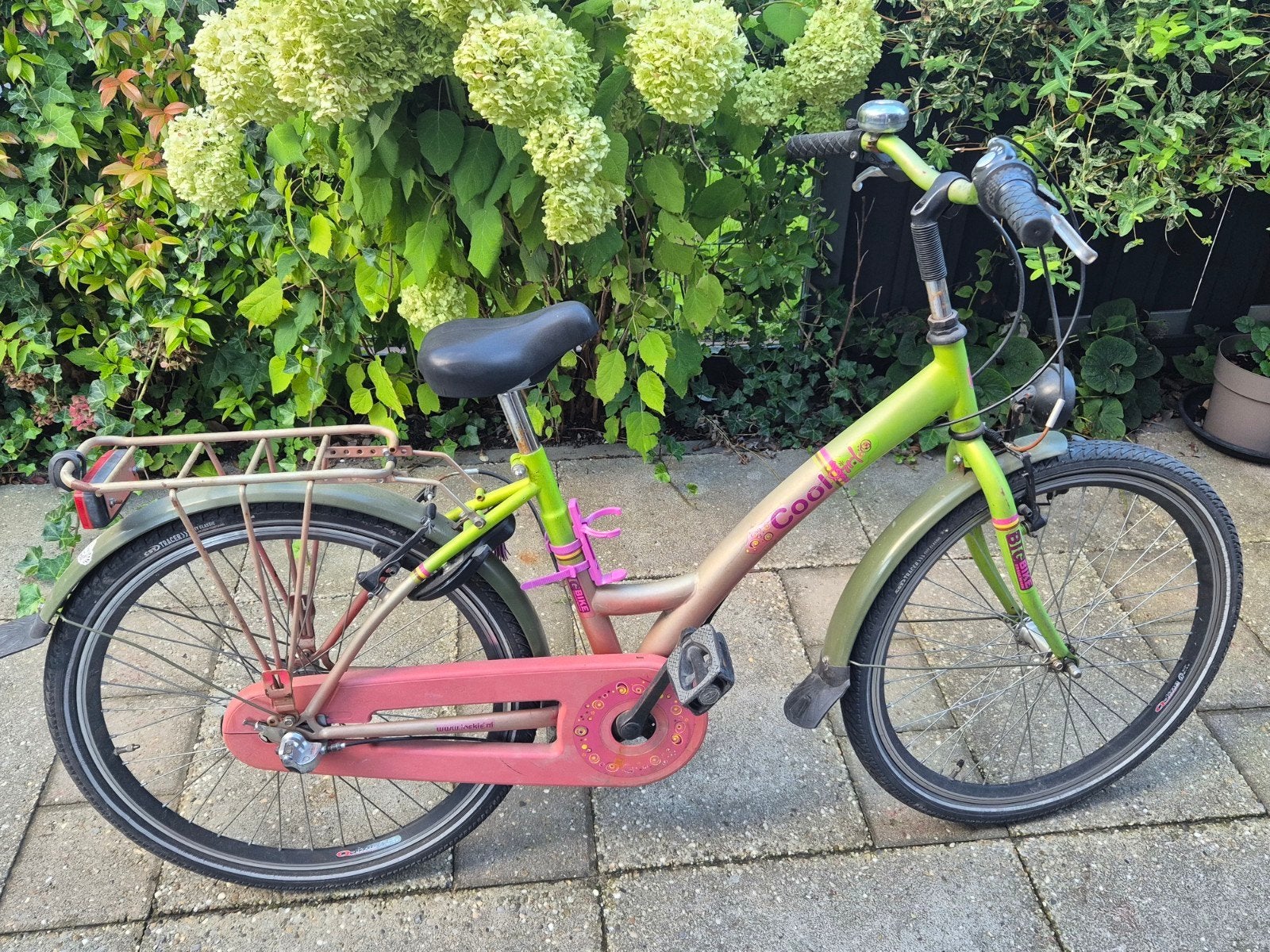 Coolbike kinderfiets 20 inch met 3 versnellingen, Ophalen, 20 inch of meer, Gebruikt, Velgrem