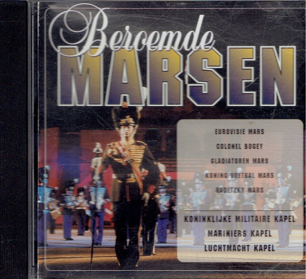 Hafabra -= Beroemde Marsen - Koninklijke Militaire Kapellen, Verzenden, Inclusief doosje, Album, Blaasorkest/fanfare