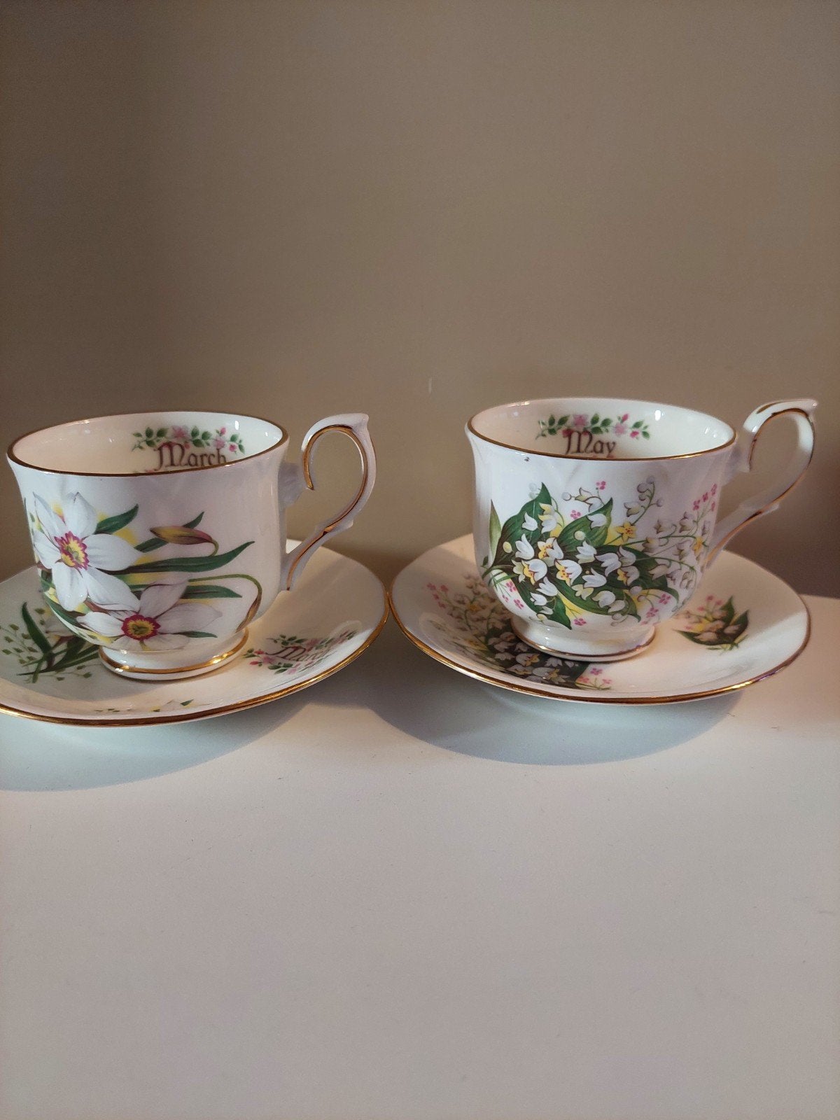 2 maanden kop en schotels van Duchess England, Antiek en Kunst, Ophalen of Verzenden