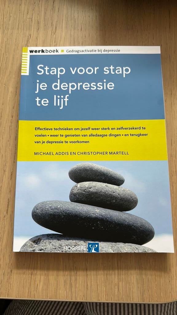 M. Addis - Stap voor stap je depressie te lijf, Ophalen of Verzenden, Zo goed als nieuw, M. Addis; C. Martell