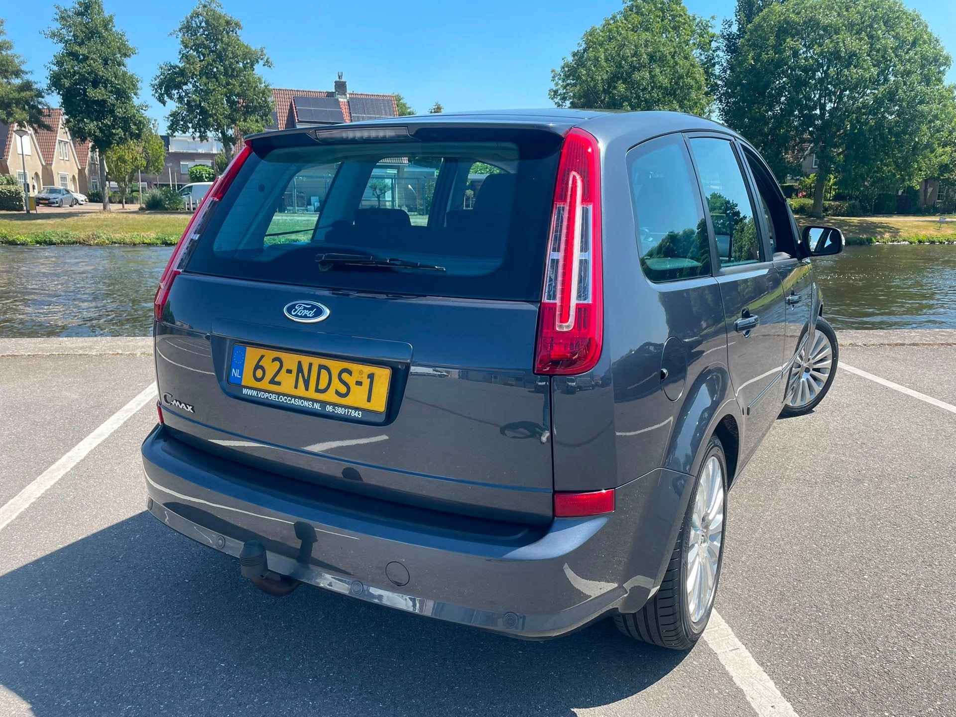 Ford C-Max 1.8-16V Limited TREKHAAK I HOGE INSTAP I NAP, Auto's, Ford, Voorwielaandrijving, Gebruikt, 4 cilinders, Handgeschakeld