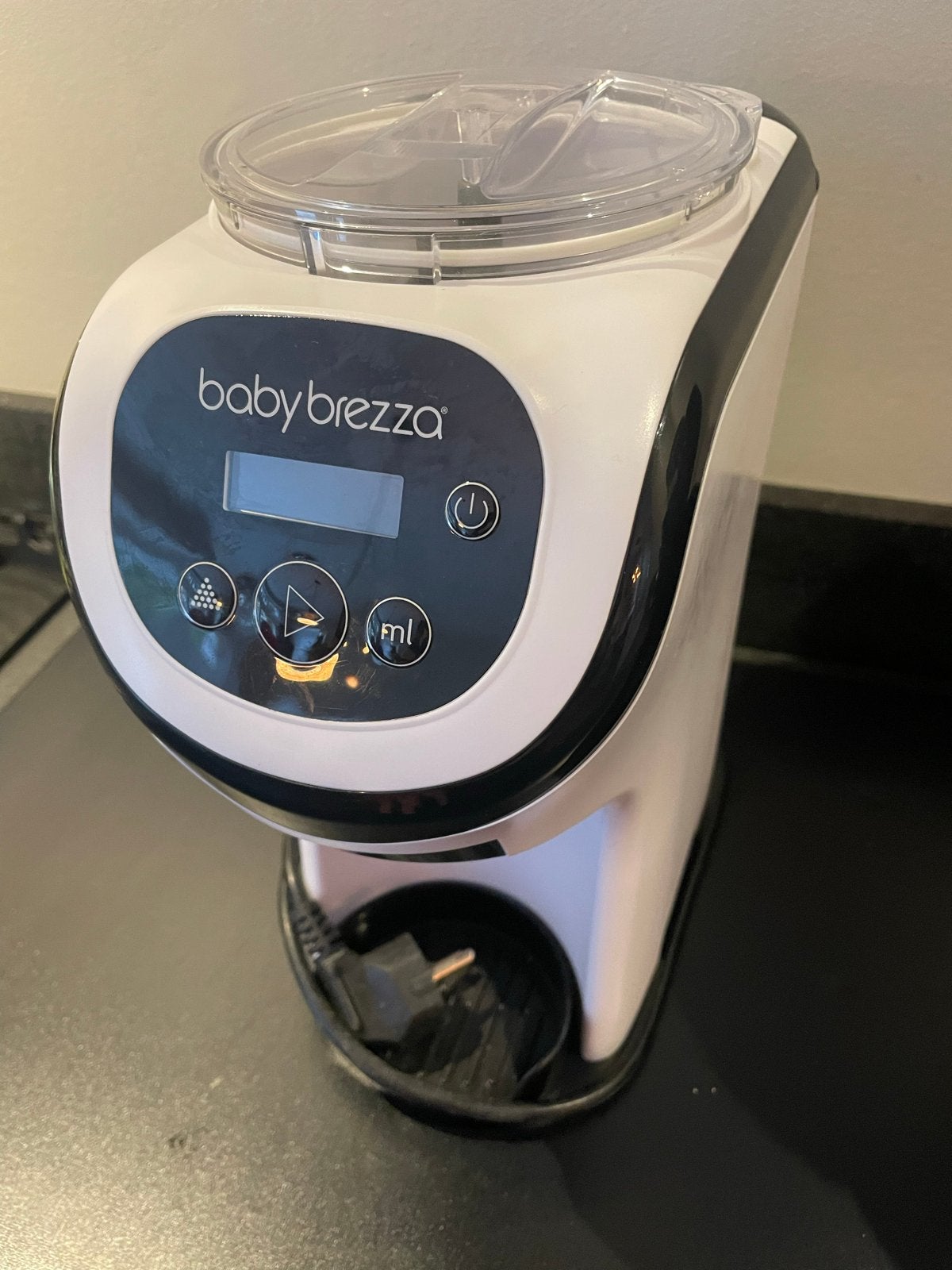 Baby Brezza MINI witte Flessenmaker, Automatisch, Ophalen of Verzenden, Zo goed als nieuw, Flessenmaker