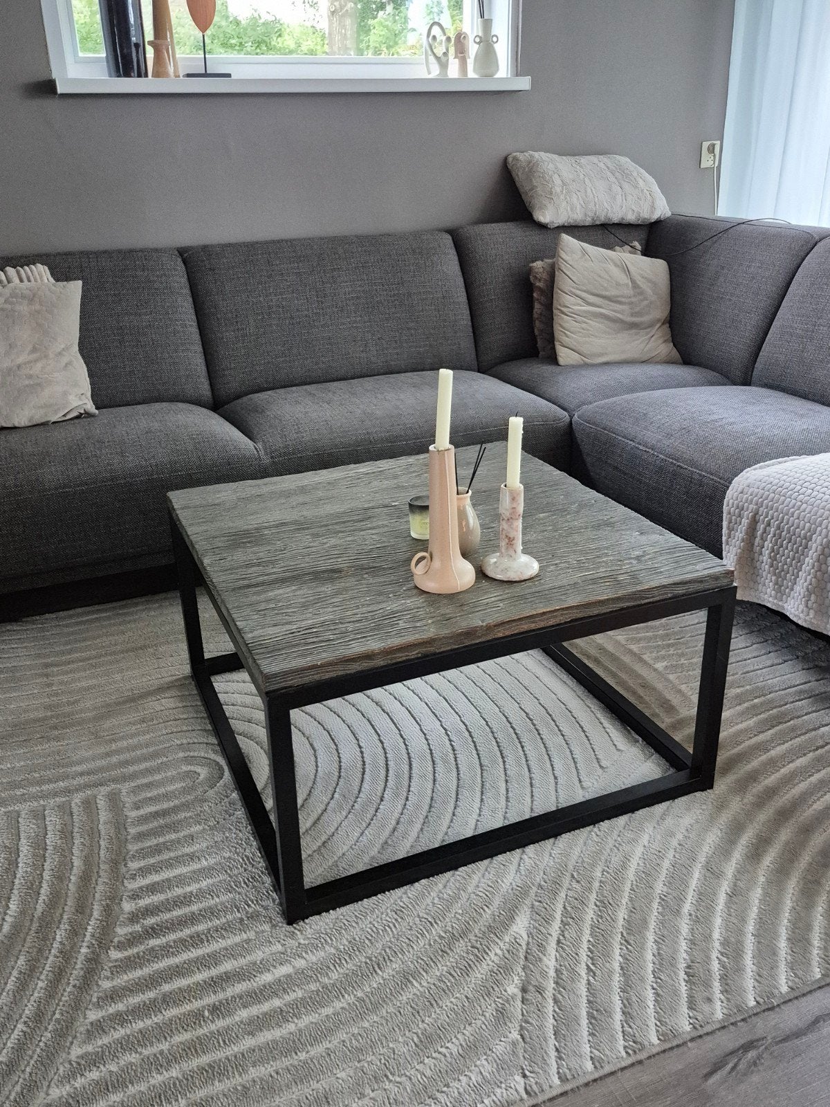 mooie salontafel, Ophalen, 50 tot 100 cm, 50 tot 100 cm, Zo goed als nieuw