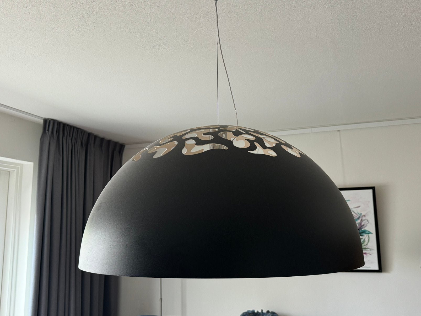 Design Hanglamp - Oluce Disegnoluce Magica, Huis en Inrichting, Ophalen, Design, E27 (groot), Zo goed als nieuw