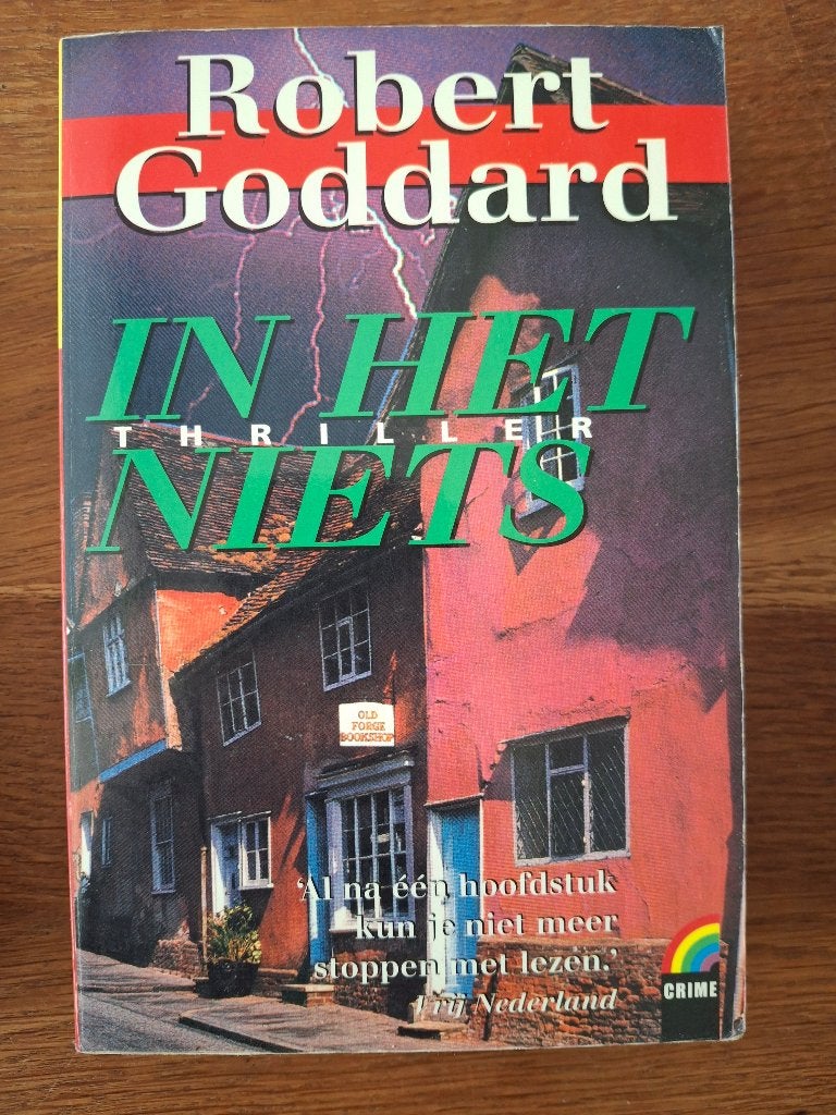 Robert Goddard; In het niets pocketboek, Ophalen of Verzenden, Gelezen