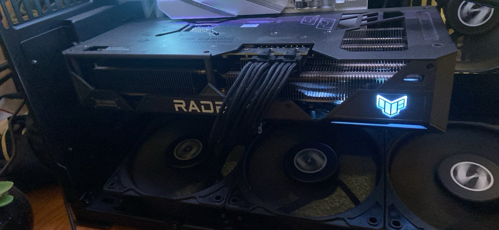 Rx7600 xt 16gb oc asus tuf, Computers en Software, Ophalen, AMD, GDDR6, PCI-Express 4