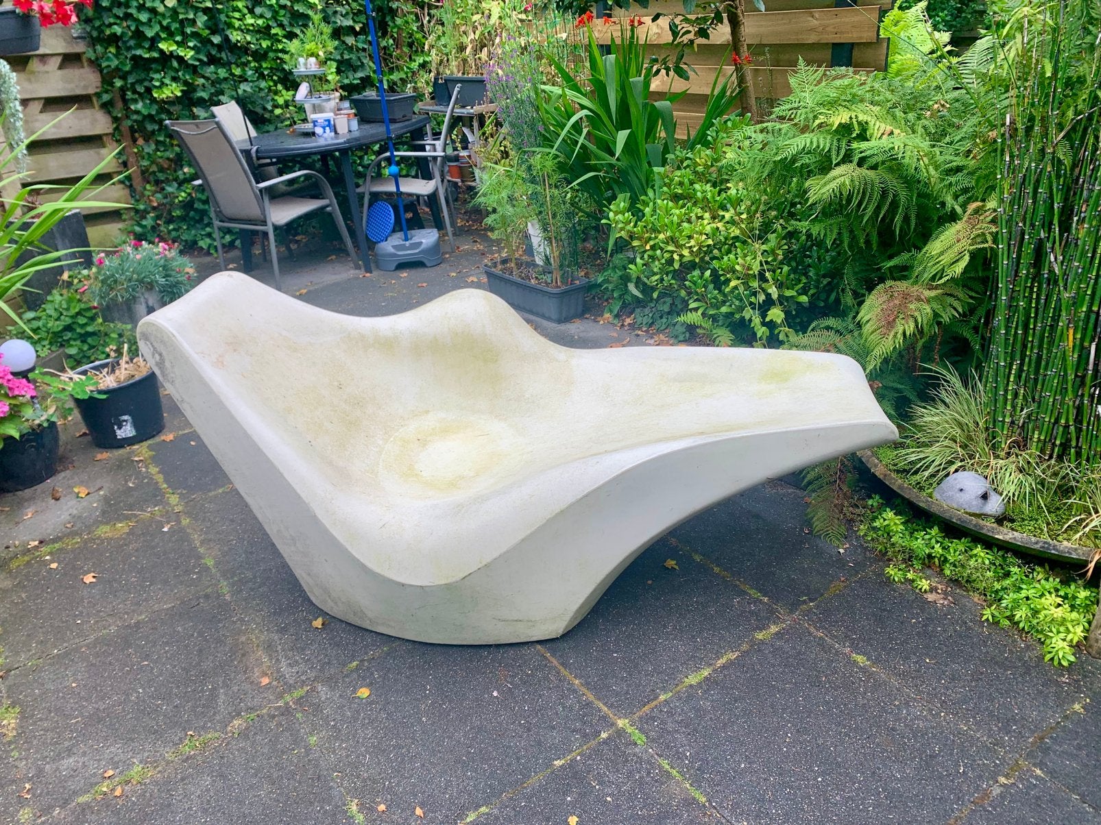 Design Lichbed, Ophalen, Stoel, Wit, Kunststof