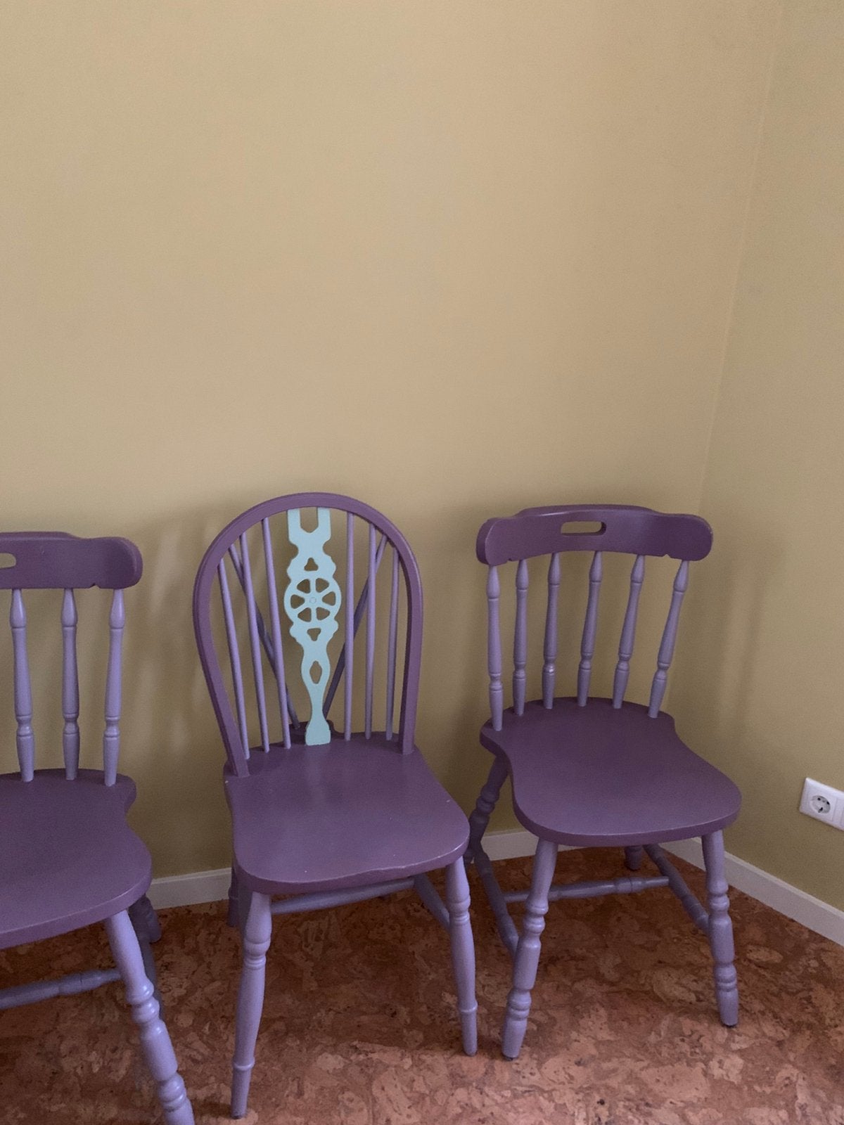 4x eetkamerstoelen, Huis en Inrichting, Ophalen, Overige kleuren, Zo goed als nieuw, Vier
