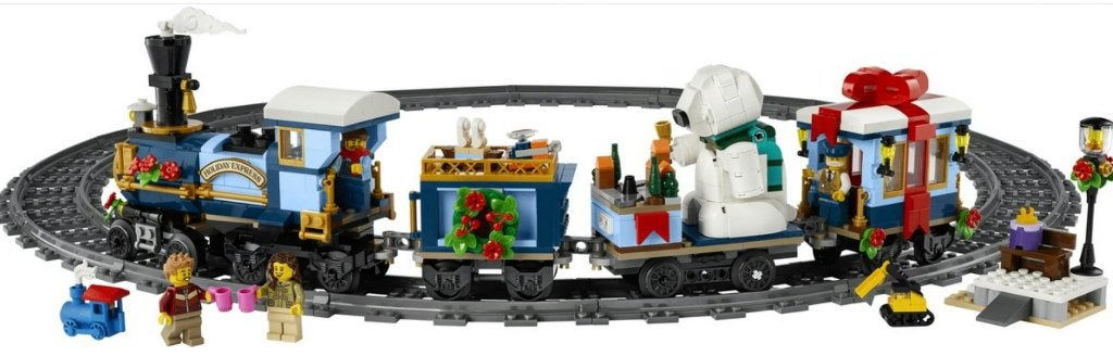 LEGO Icons Feestelijke Kersttrein Kerstdecoratie - 10361, Kinderen en Baby's, Inclusief instructies, Lego, Ophalen of Verzenden