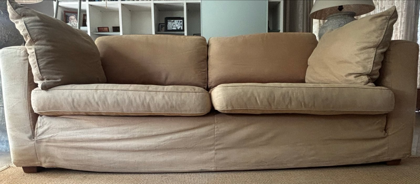 Linteloo bank, 2-zits, ‘Easy Living’, Ophalen, Tweepersoons, 75 tot 100 cm, Zo goed als nieuw