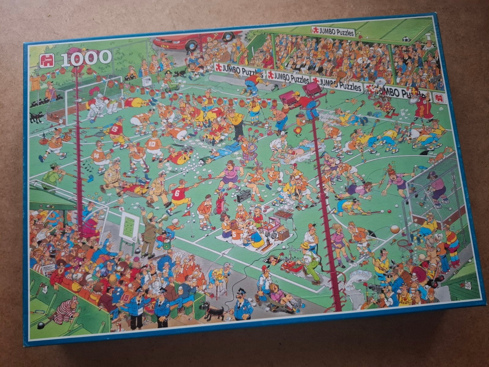 Jan van Haasteren Hockey (1677), Hobby en Vrije tijd, Ophalen of Verzenden, 500 t/m 1500 stukjes, Zo goed als nieuw
