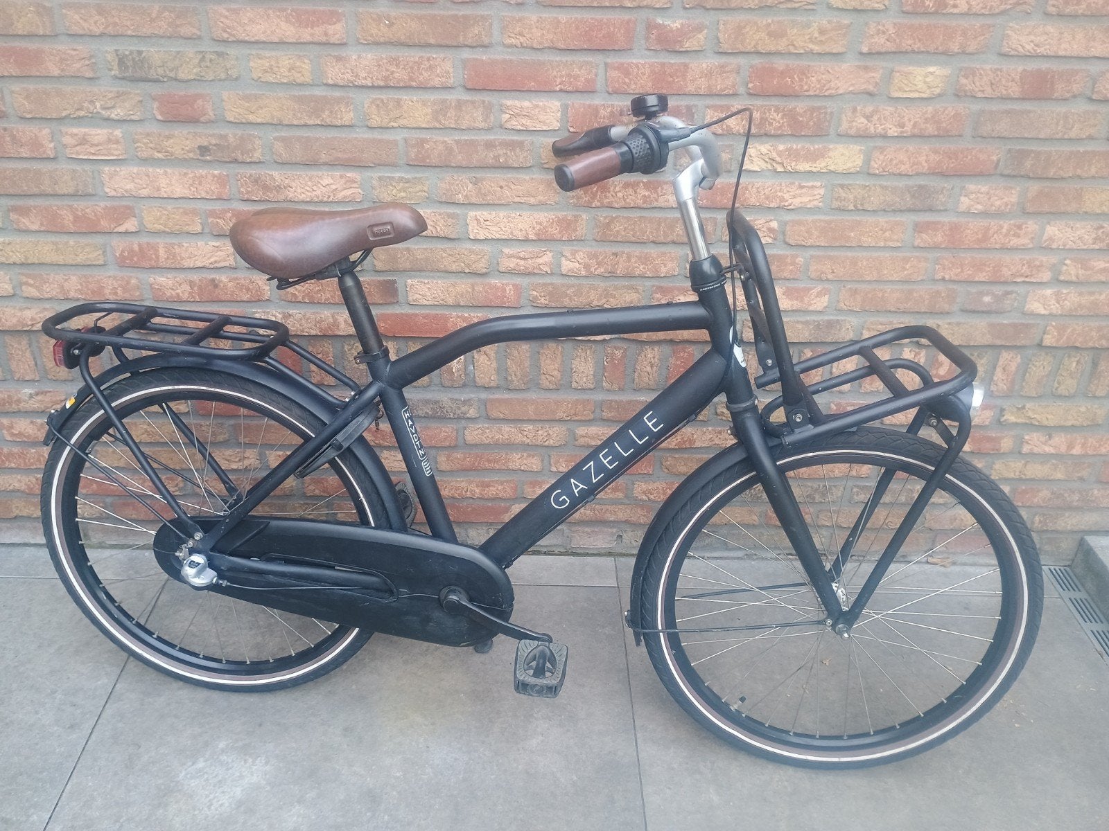 Gazelle HeavyDuty, Fietsen en Brommers, Fietsen | Jongens, Gebruikt, 24 inch, Versnellingen, Terugtraprem, Ophalen