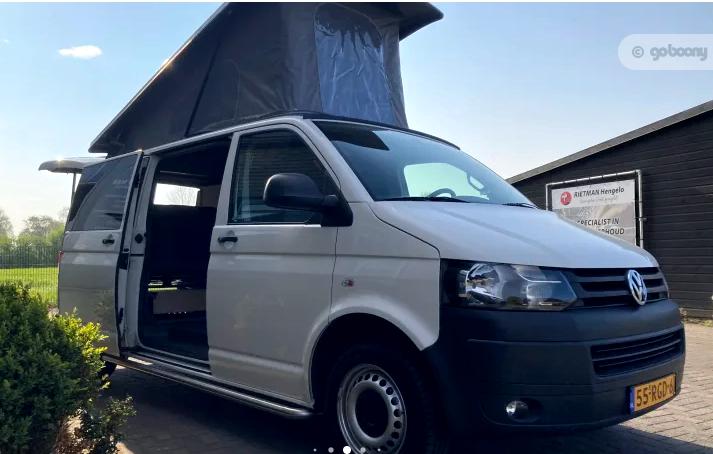 VW Camper 1.9 TDI, Volkswagen, Luifel, 5 tot 6 meter, Standkachel