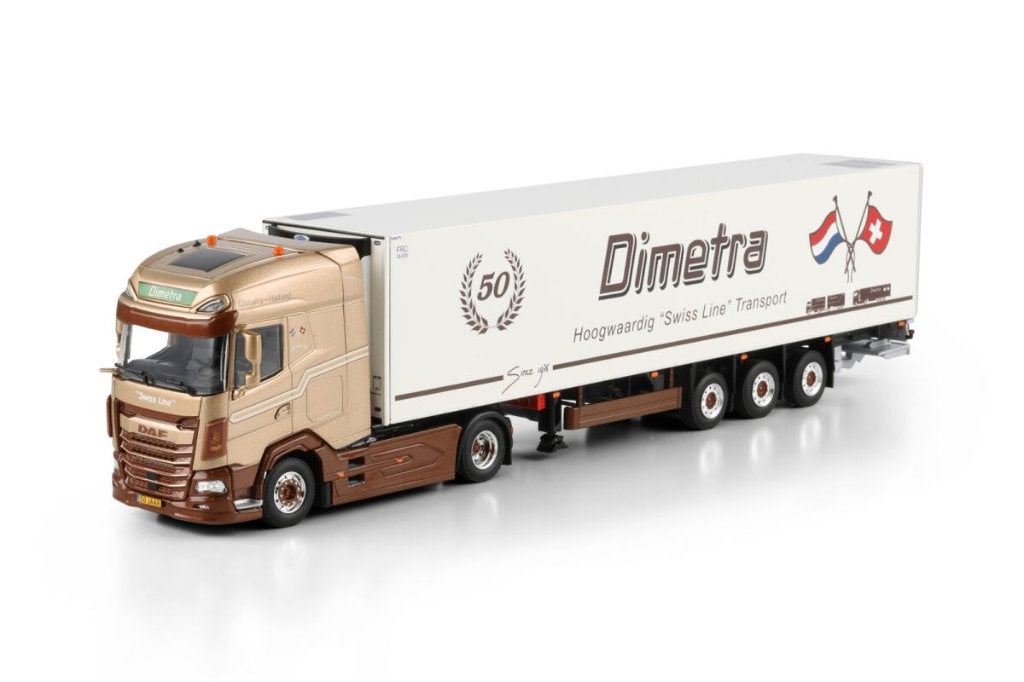 Dimetra; DAF XG+ MY25 4X2 REEFER TRAILER - 3 AXLE, Nieuw, Ophalen of Verzenden, Bus of Vrachtwagen, Wsi