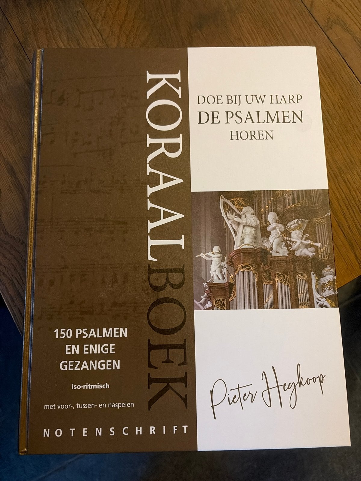 Koraalboek Pieter Heykoop - 150 Psalmen en Gezangen, Orgel, Ophalen of Verzenden, Zo goed als nieuw, Thema