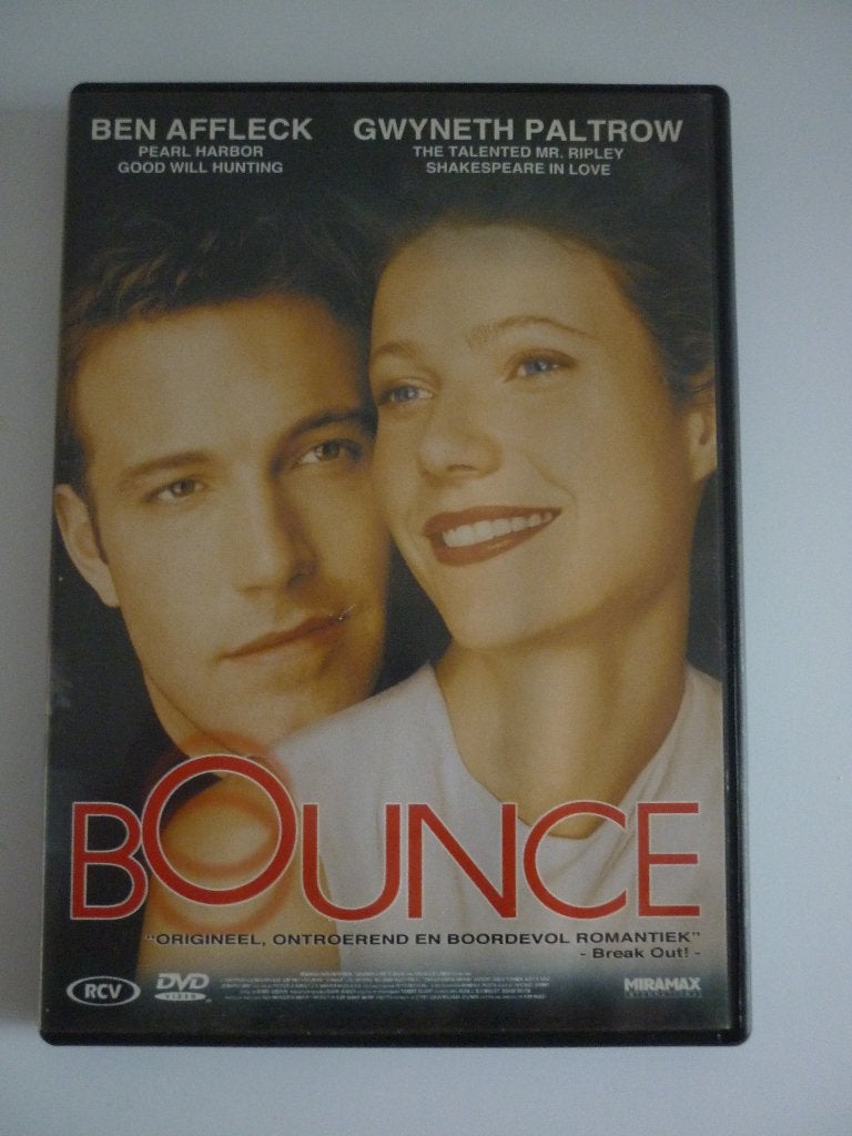 Bounce (originele dvd) Ben Affleck & Gwyneth Paltrow, Engels, Alle leeftijden, Nederlands, Zo goed als nieuw
